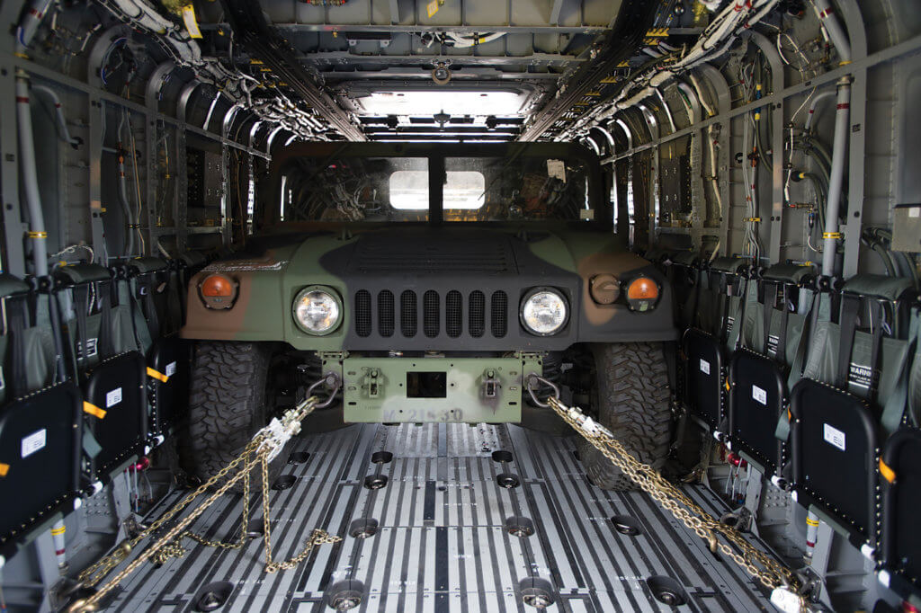 The CH-53K has a built-in winch and a wider cabin interior than its Super Stallion predecessor. Sikorsky Photo