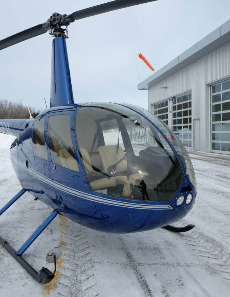 Mirabel Heli Support Chooses Ramm Aerospace R44 Interior Kit