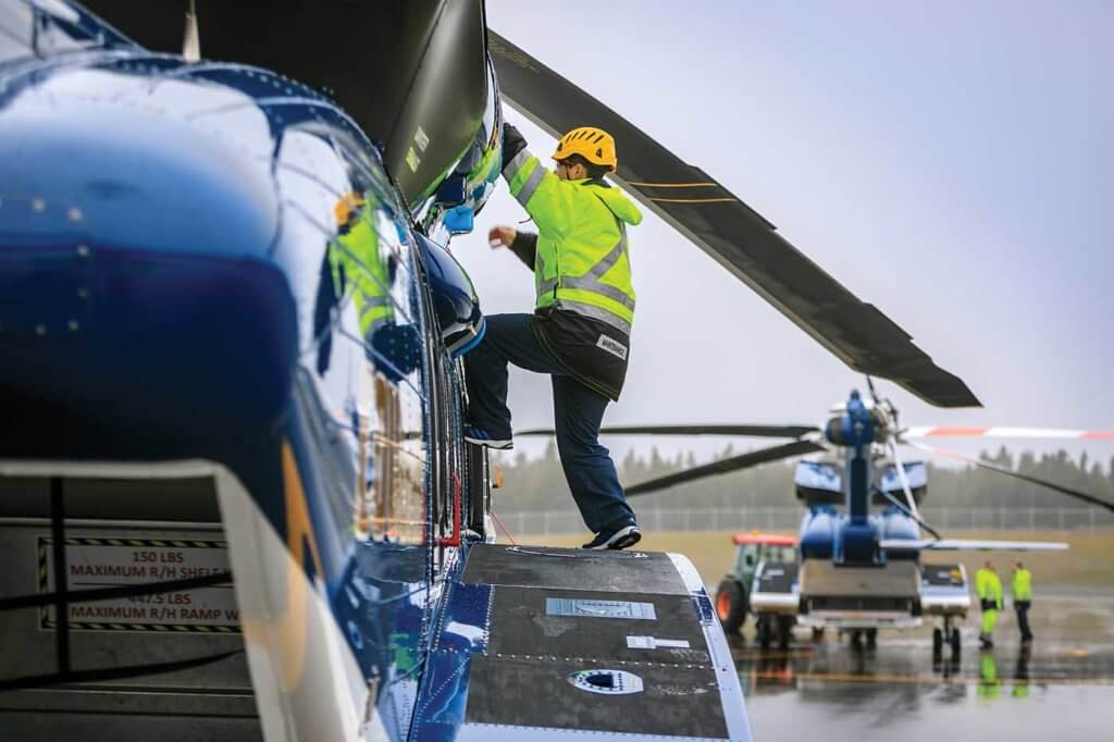 Cougar's maintenance team provided their input as to what would make their lives easier in the design of the new hangar, resulting in an extremely comfortable and intuitive working environment. Heath Moffatt Photo