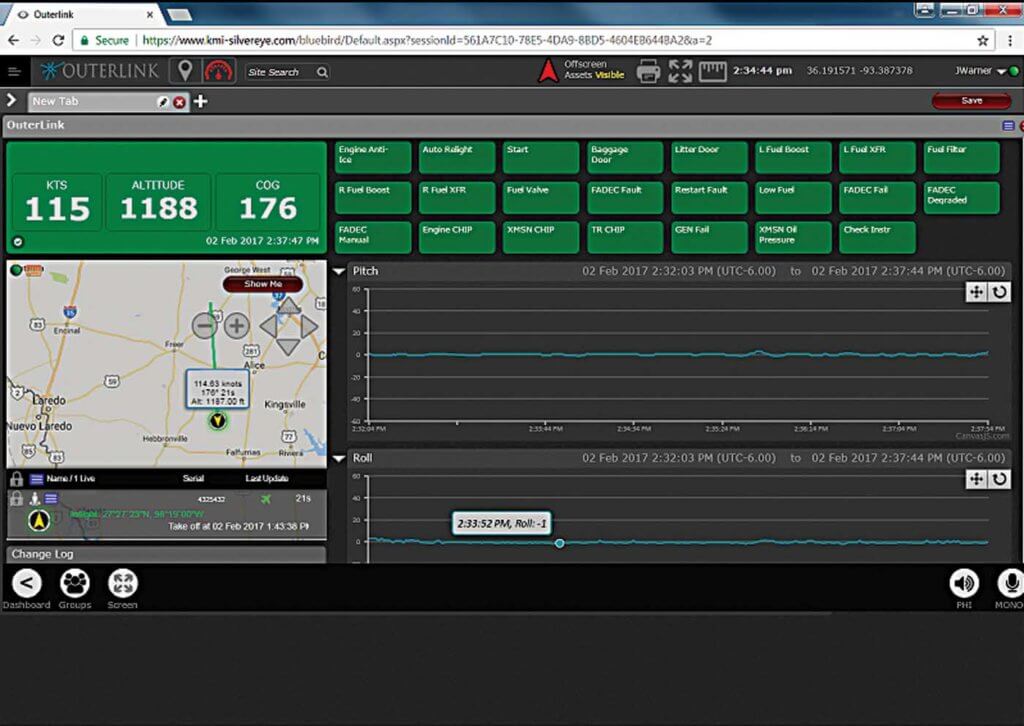 New-generation FDM technology combined with satellite connectivity can give operators a picture of aircraft health and usage activity in near real-time. Metro Aviation Photo