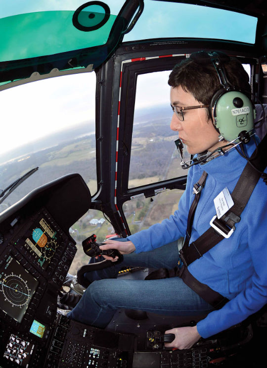 Even for pilots unfamiliar with the aircraft, the H215's glass cockpit displays are clear and easy to interpret.