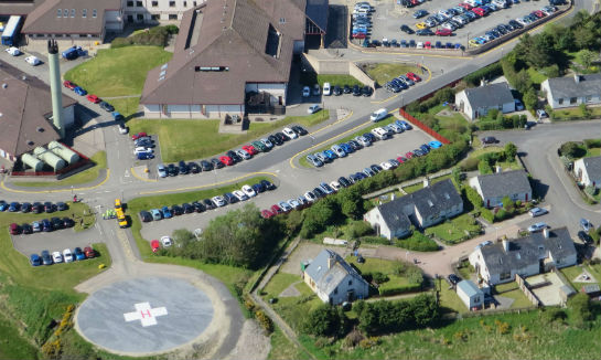 The emergency helicopter landing pad at Western Isles Hospital in Stornaway has had a state-of-the-art upgrade thanks to a £40,000 (US$53,892) donation from HELP Appeal. HELP Appeal Photo
