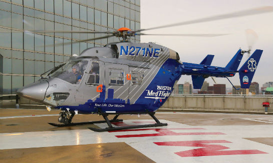 In addition to its Sikorsky S-76, MedFlight’s current helicopter fleet includes two Airbus Helicopters EC145s and a backup BK117. James De Boer Photo