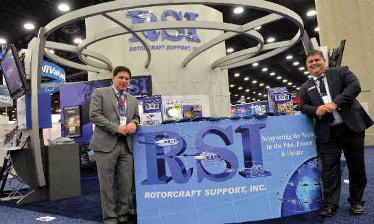 You`ll see an RSI booth at HAI Heli-Expo each year.
