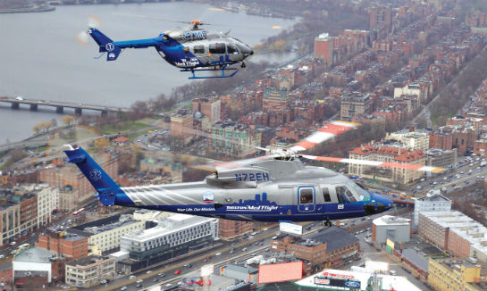 Boston MedFlight was founded by a consortium of six hospitals, which have worked together for more than 30 years to provide world-class critical care transport services to the local area. James De Boer Photo