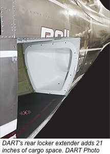 DART launches Rear Locker Extender for Bell 206 and 407 aircraft