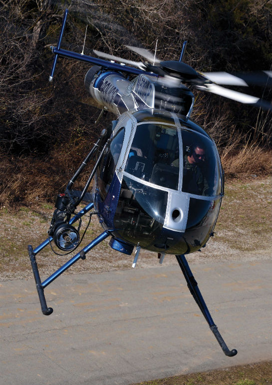 ASU pilots like the MD 520N for its maneuverability and visibility, although moving to a more capable airframe at some point would allow the unit to expand its missions.