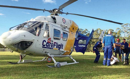Operating 12 hours a day, CareFlight rarely does inter-facility transfers. All of its rapid response missions are primary scene calls. CareFlight Photo
