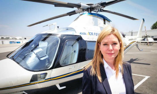 As Helinet Aviation Services moves forward, Kathryn is equally committed to continuing Alan’s legacy of giving back, particularly to Children’s Hospital Los Angeles. Helinet Aviation Services Photo