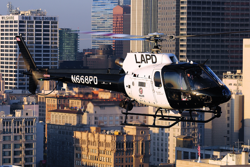 L.A.s entertainment industries have made the LAPD helicopters staples of popular culture.