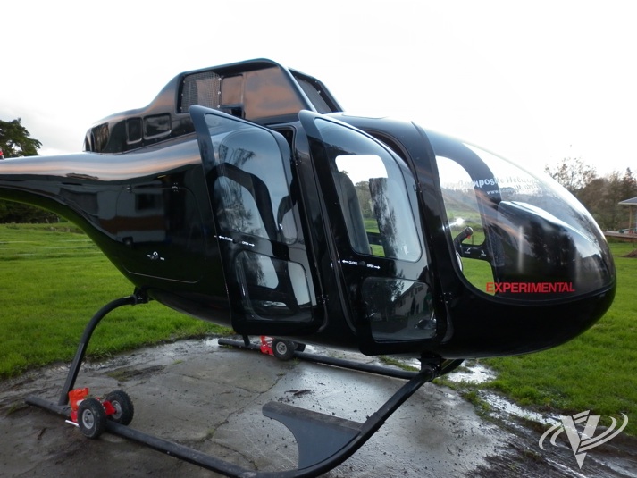 The KC 518 Adventourer from New Zealand's Composite Helicopter Mfg. promises to take kit helicopters to a new level. Peter Maloney Photo