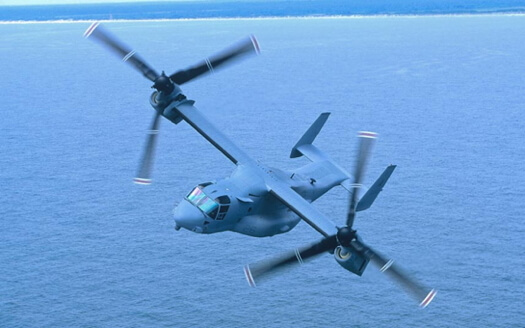 Bell Boeing Delivers First V-22 Osprey to Japan