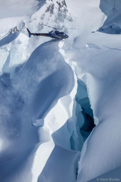 Dave Brooks shared this photo of a particularly dramatic landing spot.