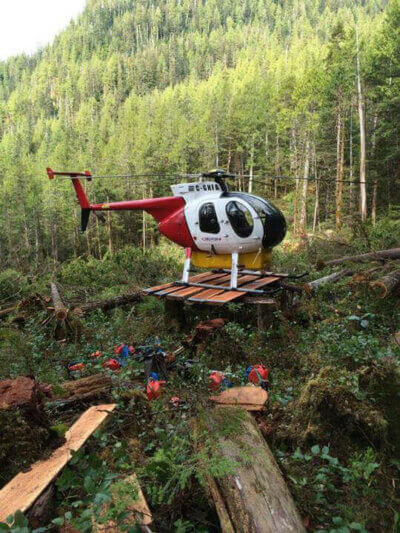 Steve Forbes shared this shot of his 'office' on the northern West Coast of British Columbia.