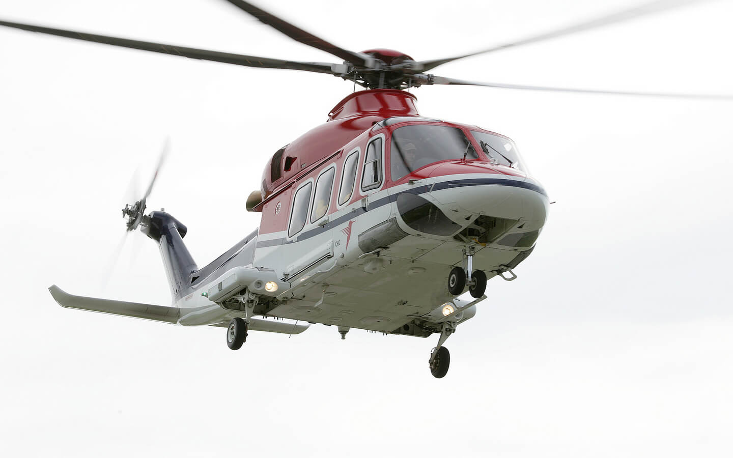 Flights supporting the operation from CHC's base in Den Helder using AW139s began in the beginning of January 2017. Leonardo Photo