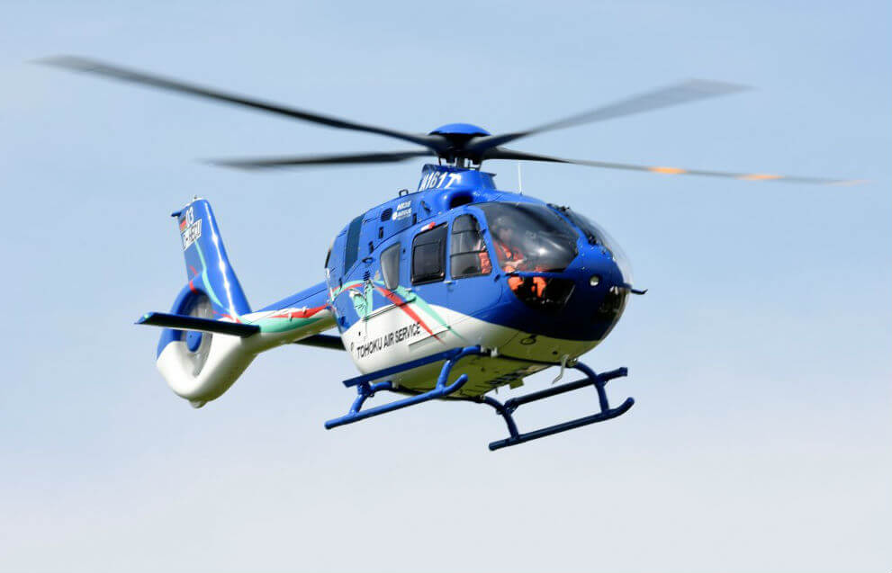 Tohoku Air Service H135 helicopter