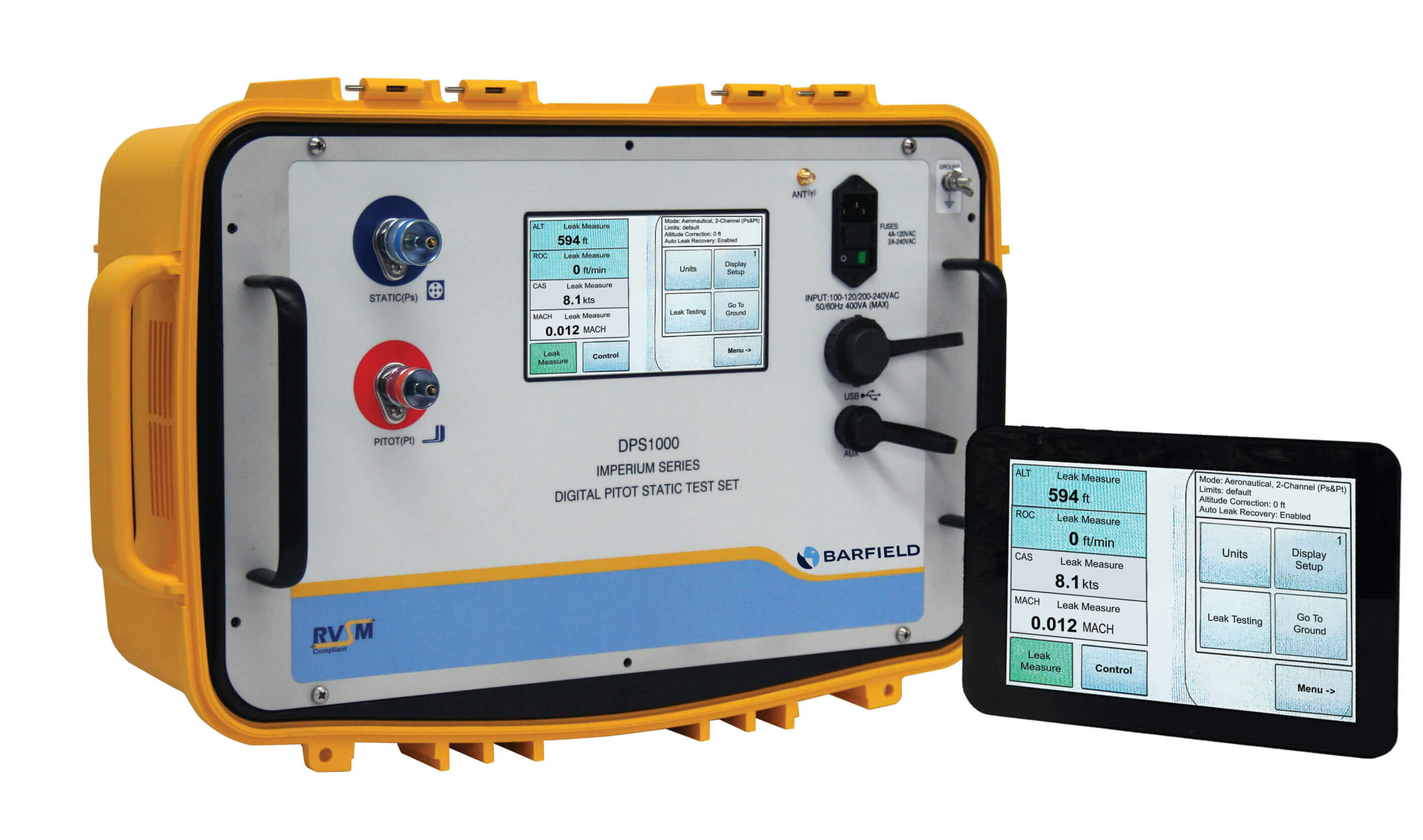 Dallas Avionics to distribute Barfield digital pitot static test