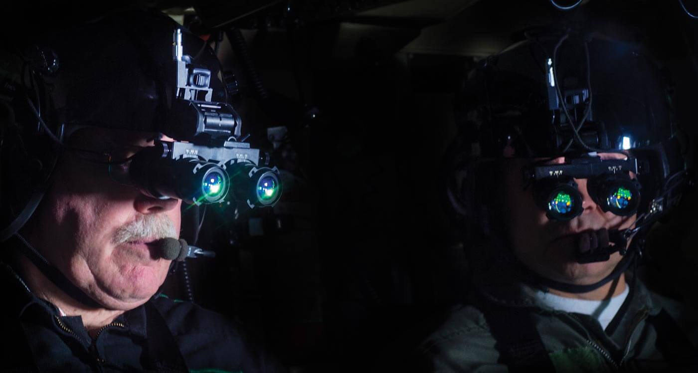 ASU's new and improved night vision goggle (NVG) helmet mounts and battery packs
