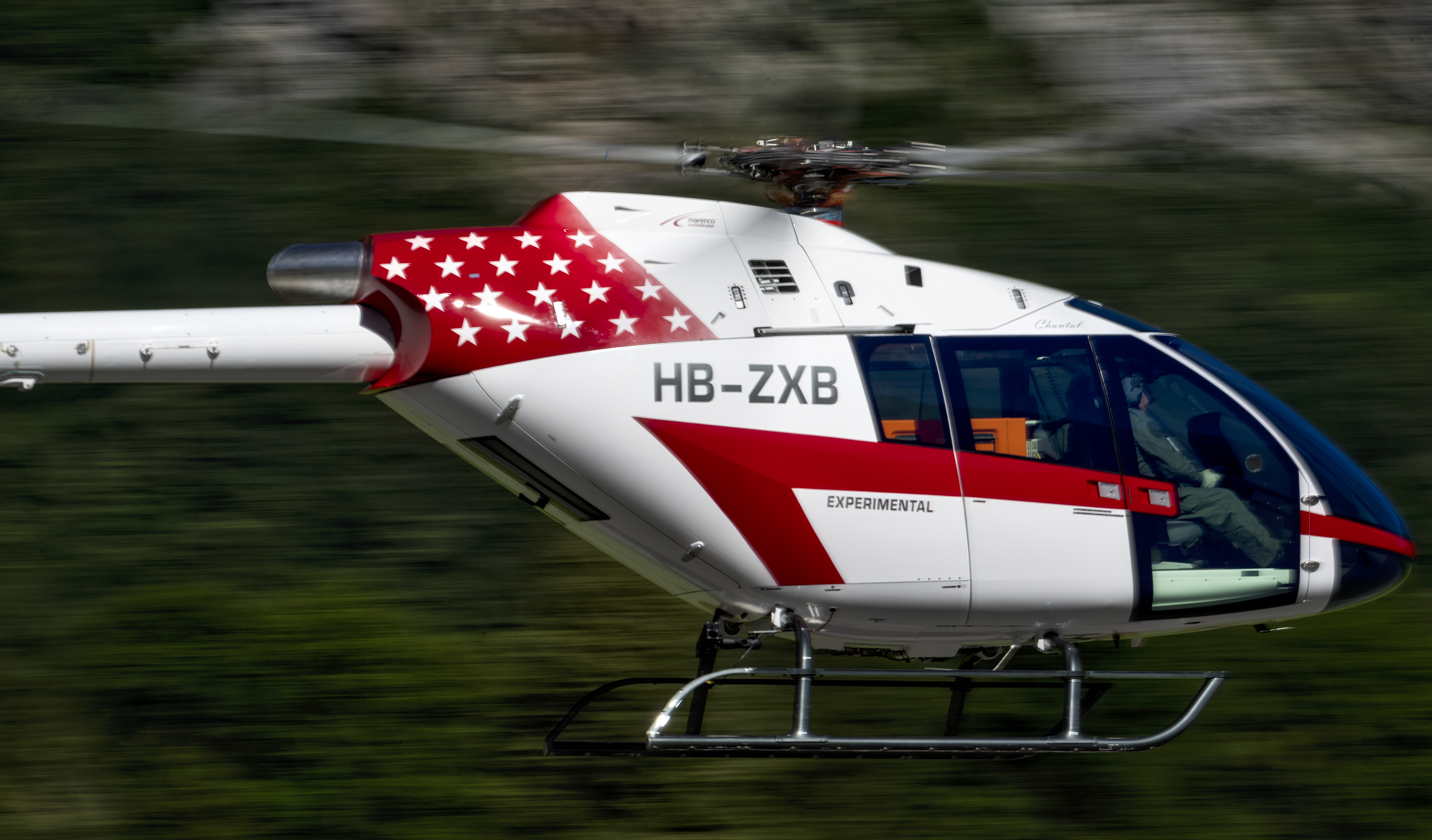 Marenco Swisshelicopter in flight