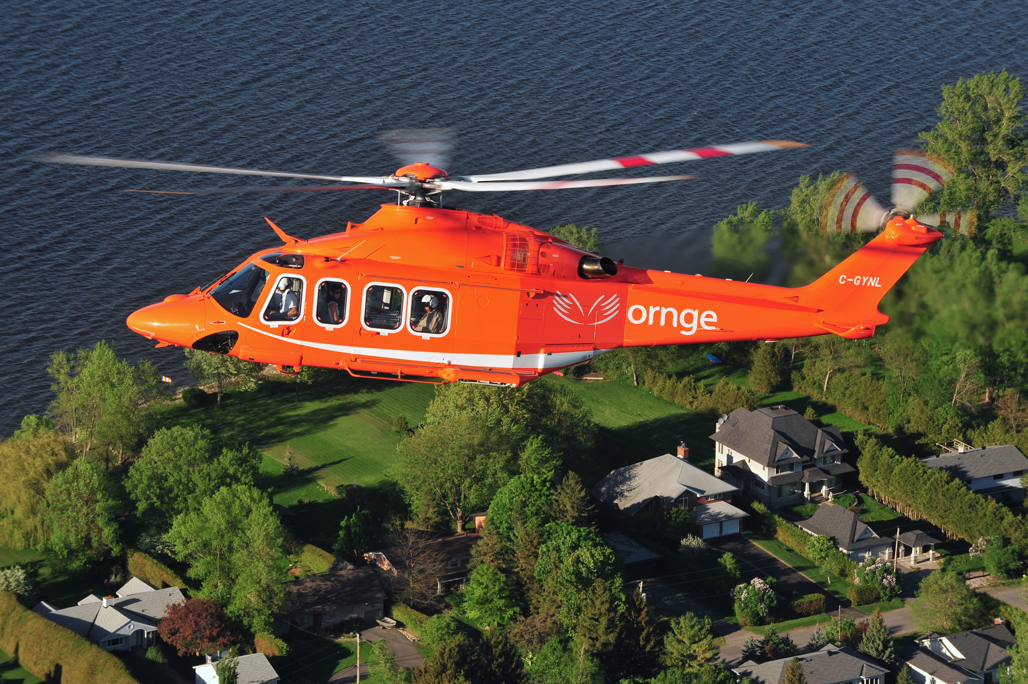 Ornge recently added an 11th AW139 to its fleet in support of critically ill and injured patients. Mike Reyno Photo