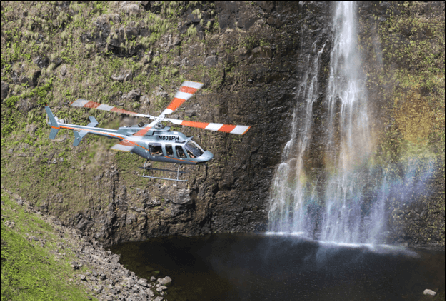 Paradise Helicopters' Bell 407