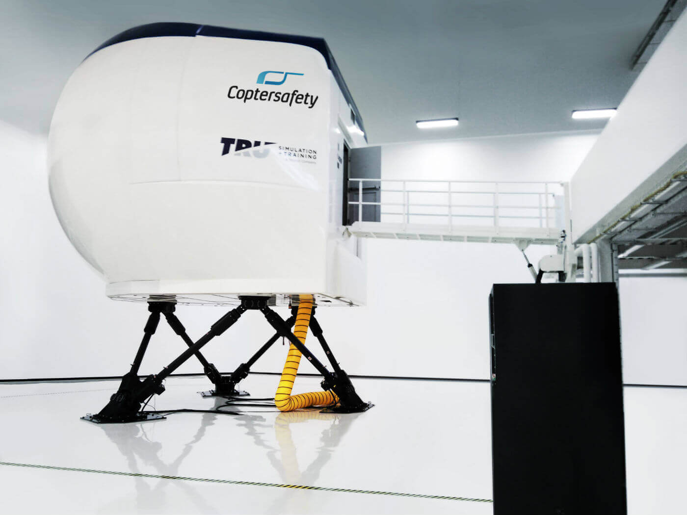 These five high-fidelity simulators will represent Airbus Helicopters H125 and H145, Leonardo-Finmeccanica (formerly AgustaWestland) AW139, AW169 and AW189 and all will be dually European Aviation Safety Agency and Federal Aviation Administration certified. TRU Photo
