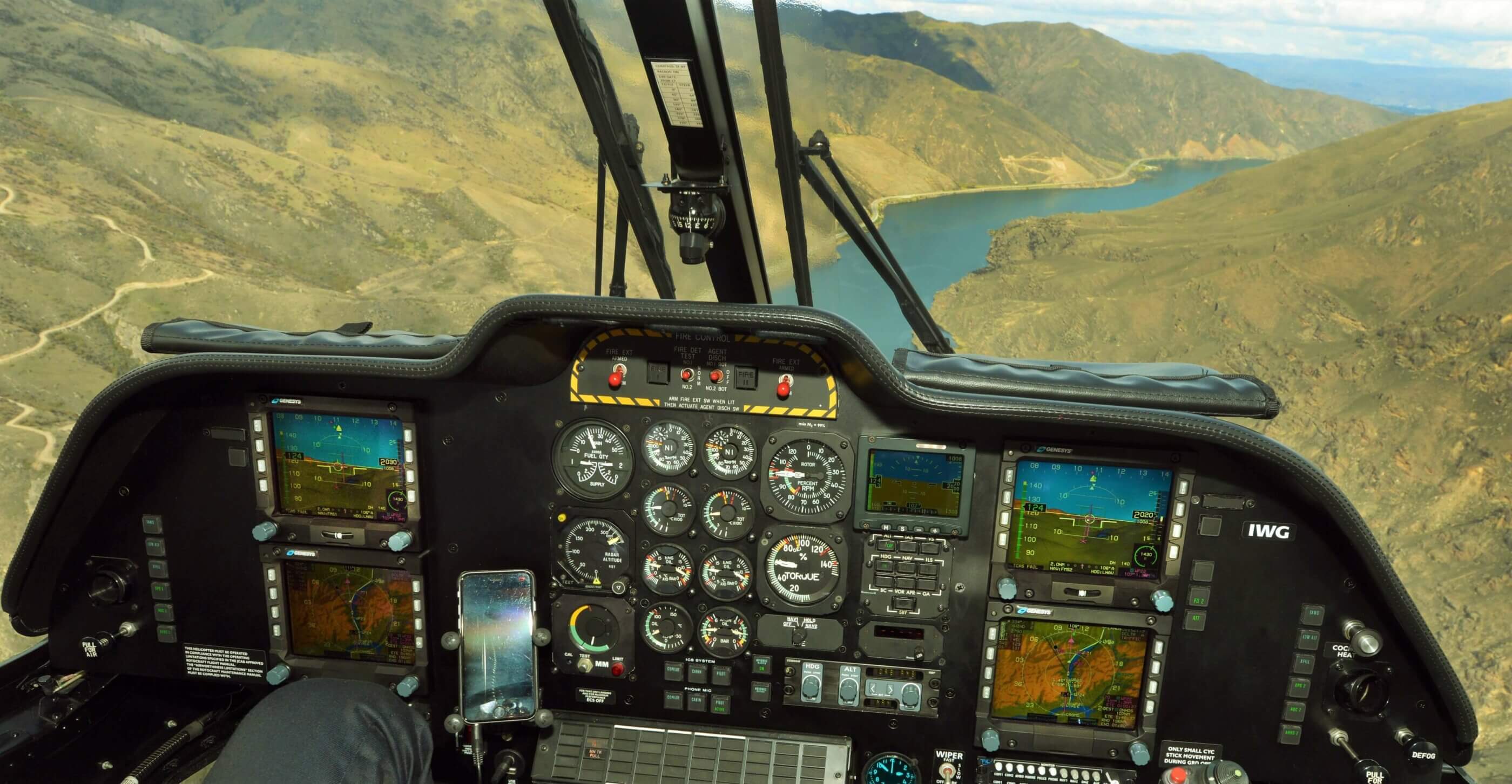 The electronic flight instrumentation system provides customers with a multi-mission instrument flight rules helicopter capable of operating in today’s complex air traffic environment. Airwork Photo