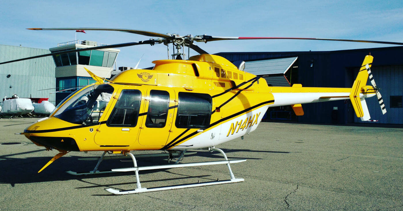 Powered by the Honeywell HTS900 engine, the Eagle 407HP was the first converted for Helicopter Express of Atlanta, Georgia. It will be used to support firefighting missions throughout the United States. Eagle Copters Photo