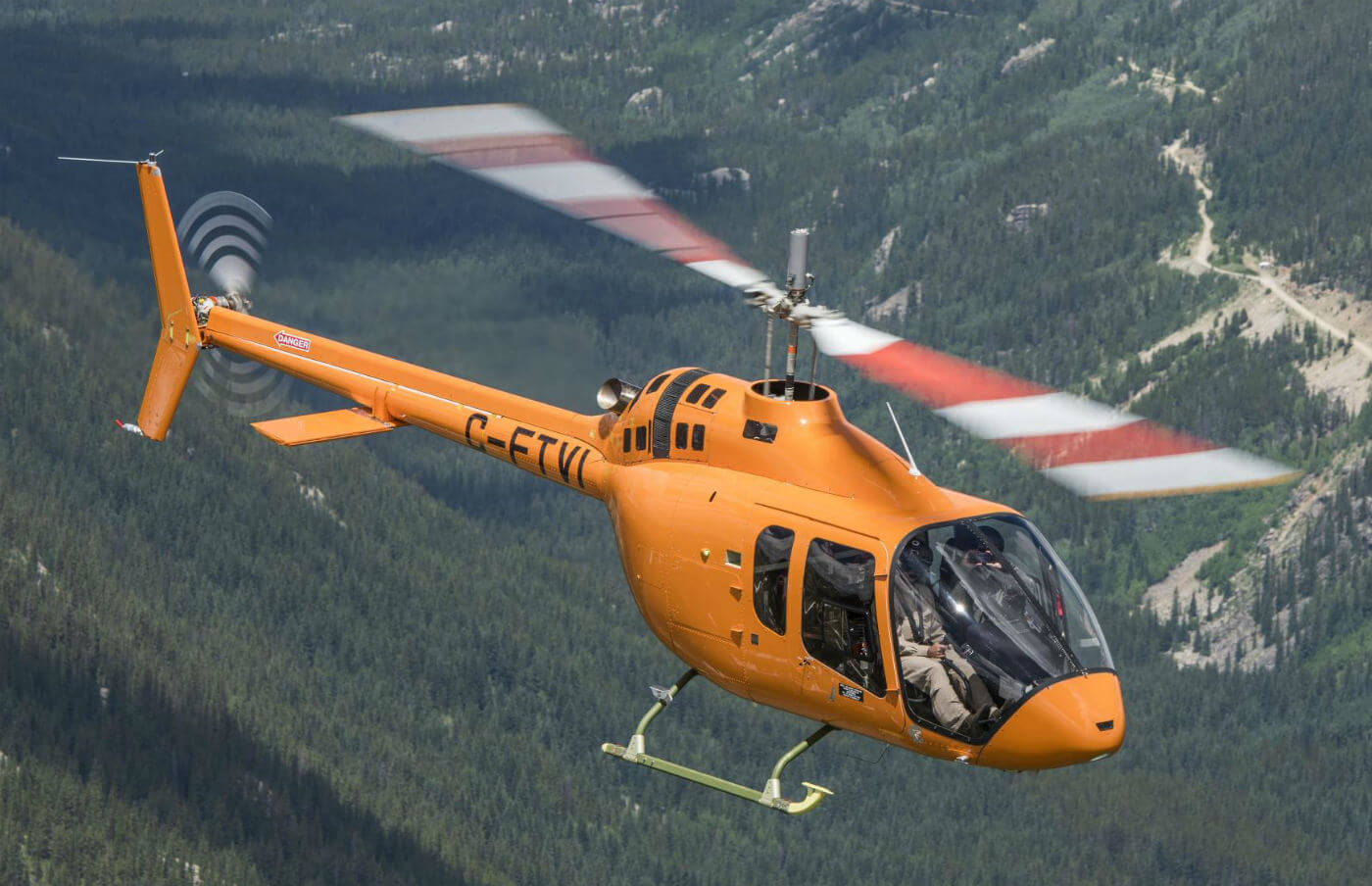 The Bell 505 Jet Ranger X will be produced at Bell Helicopter's facilities in Mirabel, Quebec. Bell Helicopter Photo