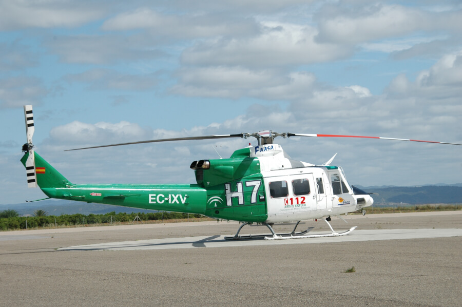 FAASA’s current fleet of Bell 412, 212 and 222 aircraft conduct a variety of missions including aerial work, external loading, firefighting, passenger transport and medical evacuation. FAASA Photo