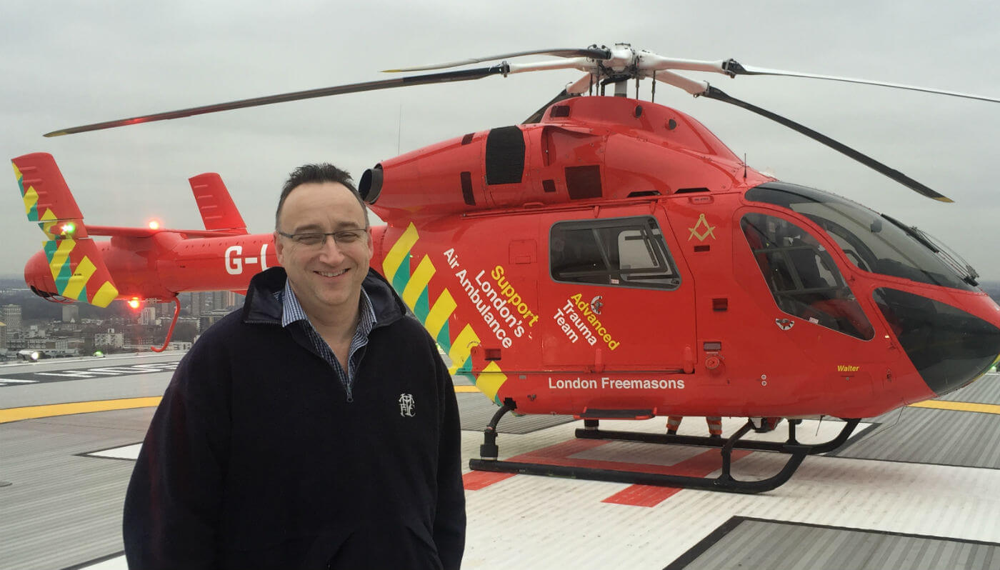 In his new role of chief executive officer, Jenkins will provide strategic leadership and direction for our charity, continuing to ensure it is well administered and builds on growth in both operational capability and revenue. London’s Air Ambulance Photo