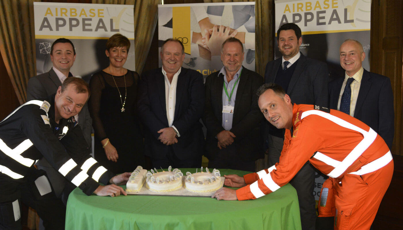 Wiltshire Air Ambulance has created The 100 Club specifically for businesses who want to raise funds towards completing the building and equipping of the new airbase. WAA Photo
