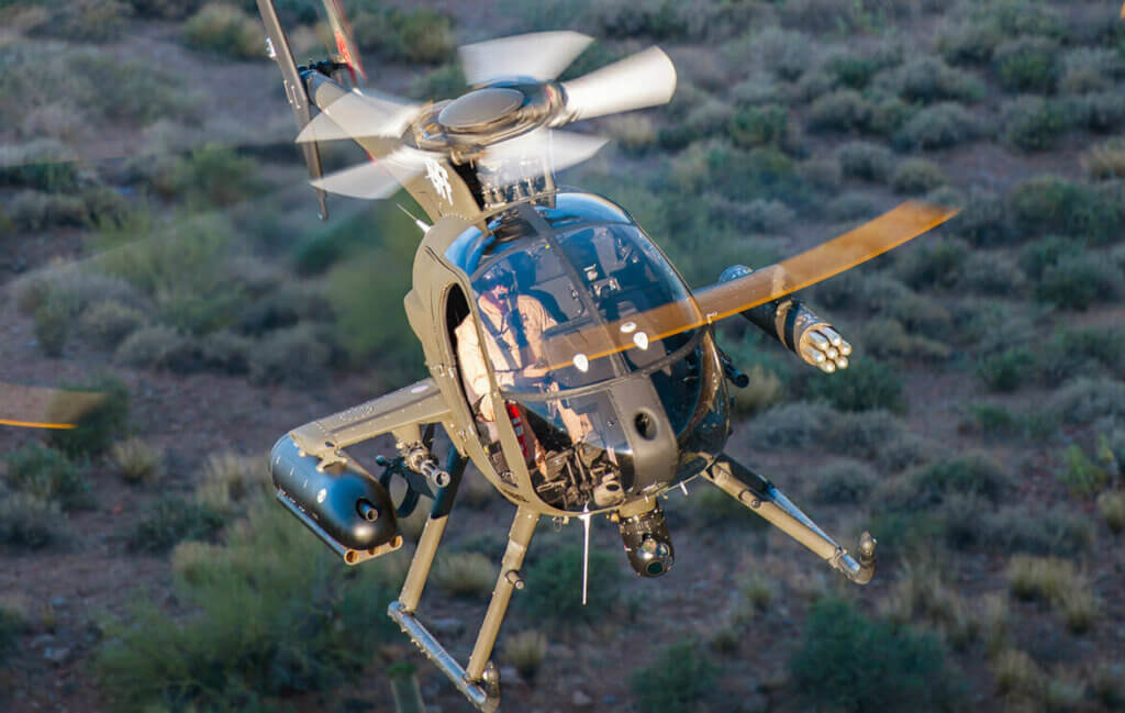 L3's recent orders have MX-Series systems configured to tactical helicopters, including Bell's 407 and 406, Eurocopter's AS350 and EC120, and MD Helicopter's MD 530. L3 Photo