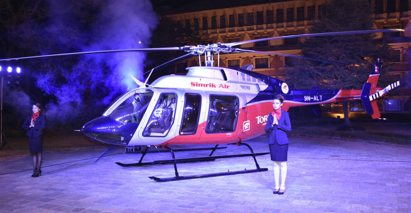 Bell Helicopter, Simrik Air celebrate first Bell 407GXP delivery
