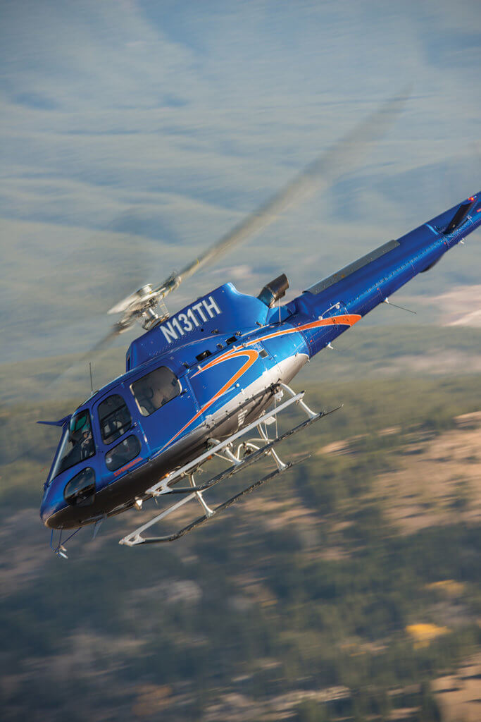 While the FastFin kit delivers most of its benefits on the back side of the power curve, it does not present any adverse effects in cruise or autorotative flight.