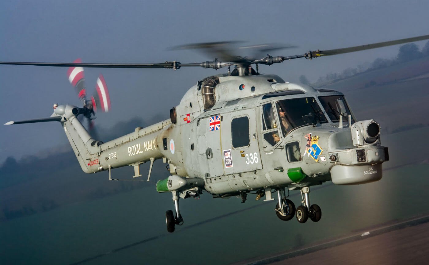 The Westland Lynx will soon be retiring from the Royal Navy after more than four decades of service. Sam Whitfield Photo