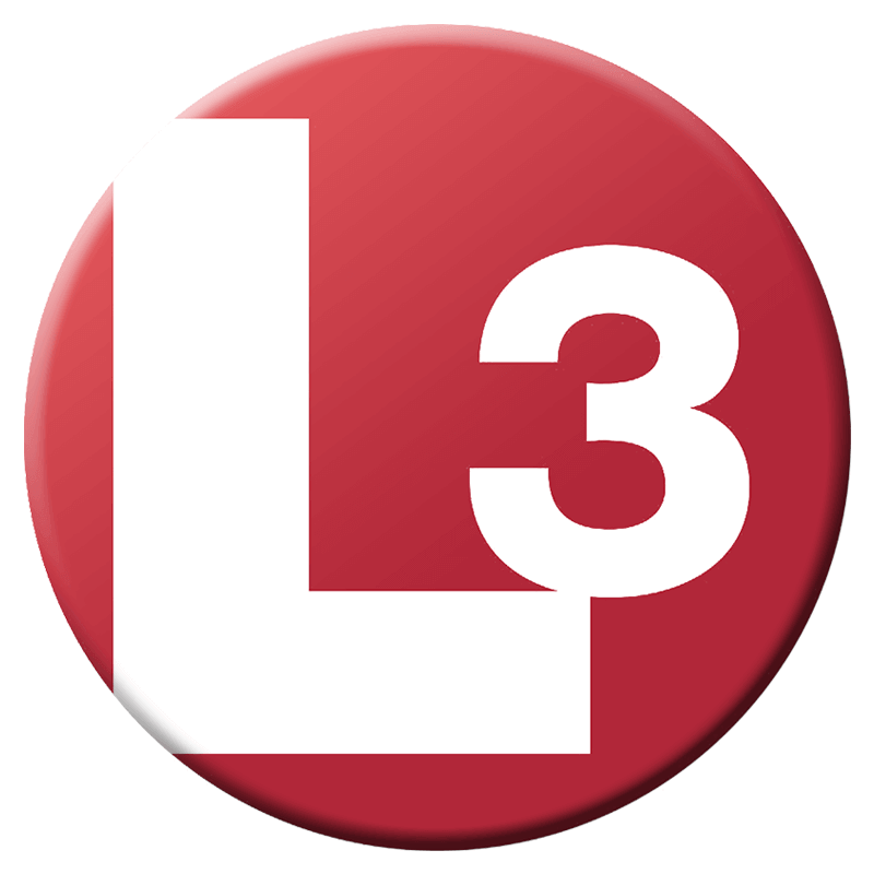 L 3 Logo Vertical Mag