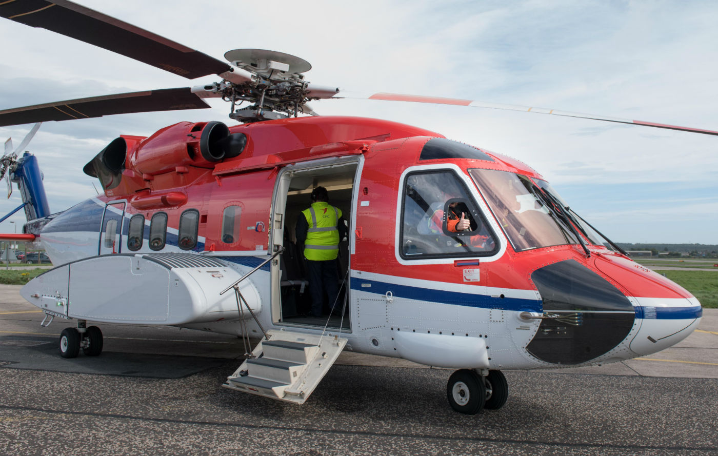 The contract will see a dedicated Sikorsky S-92 flying out of Cork Airport beginning this June and will once again see CHC work in conjunction with Lloyd’s Register, as the wells project management company. CHC Photo
