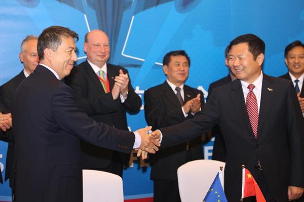 The conference marks a new high in aviation ties between Europe and China. EASA Photo
