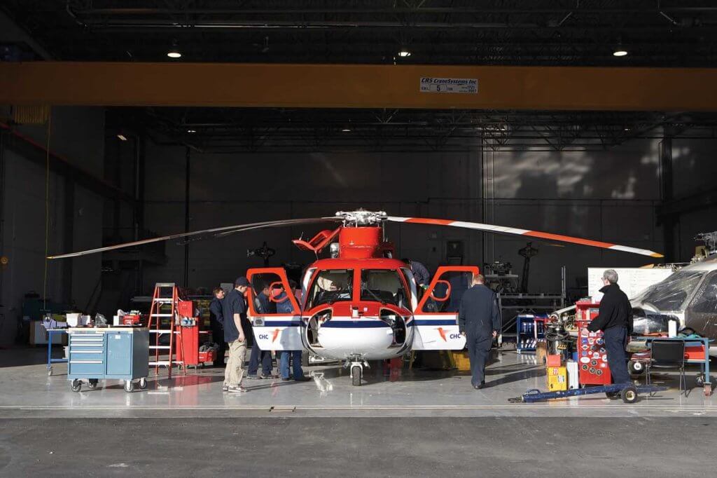 Heli-One -- CHC's maintenance, repair, and overhaul business -- provides 17 percent of its parent company's revenue. Heli-One Photo