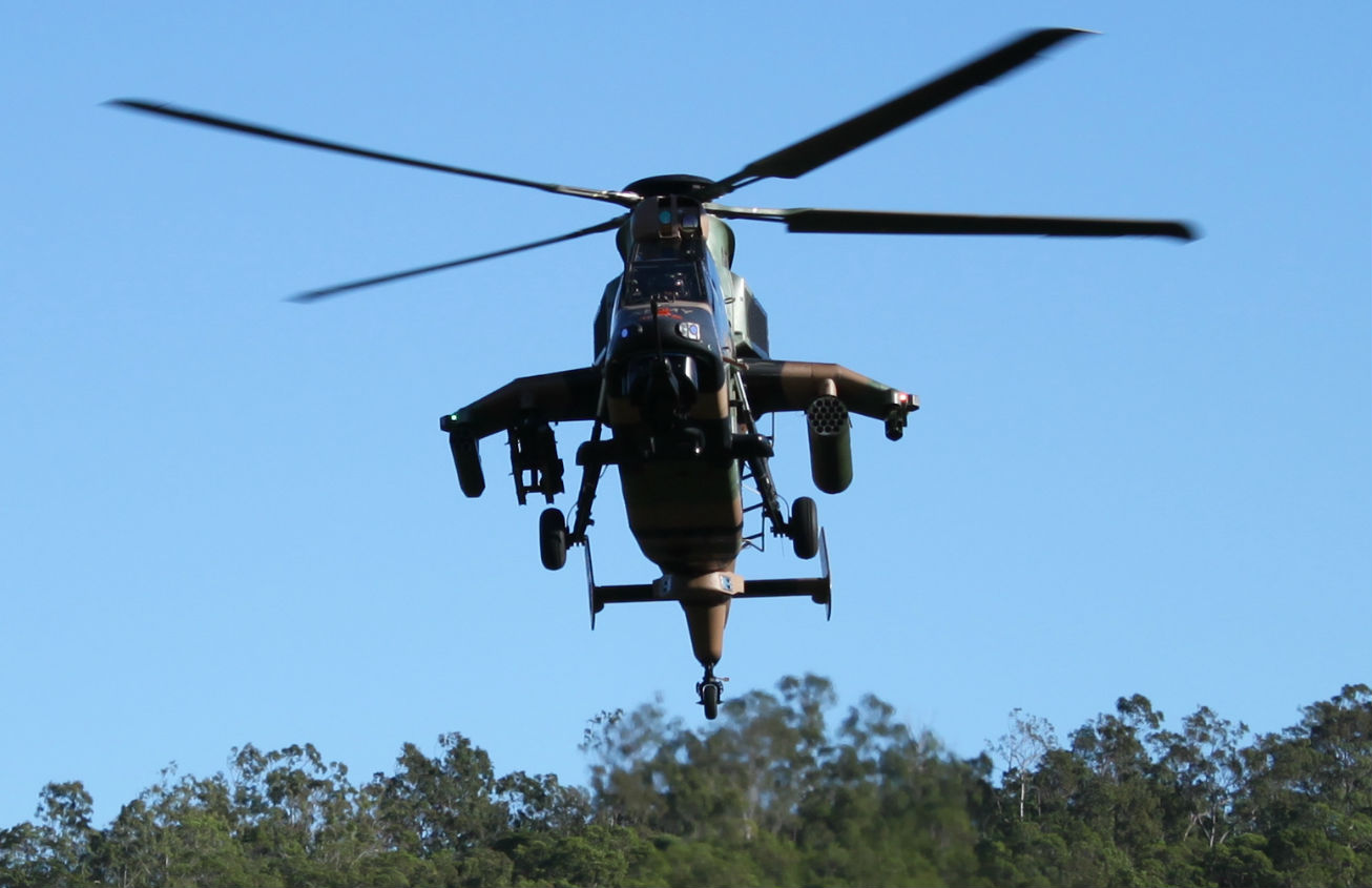 Tiger ARH Armed Reconnaissance Helicopter in flight