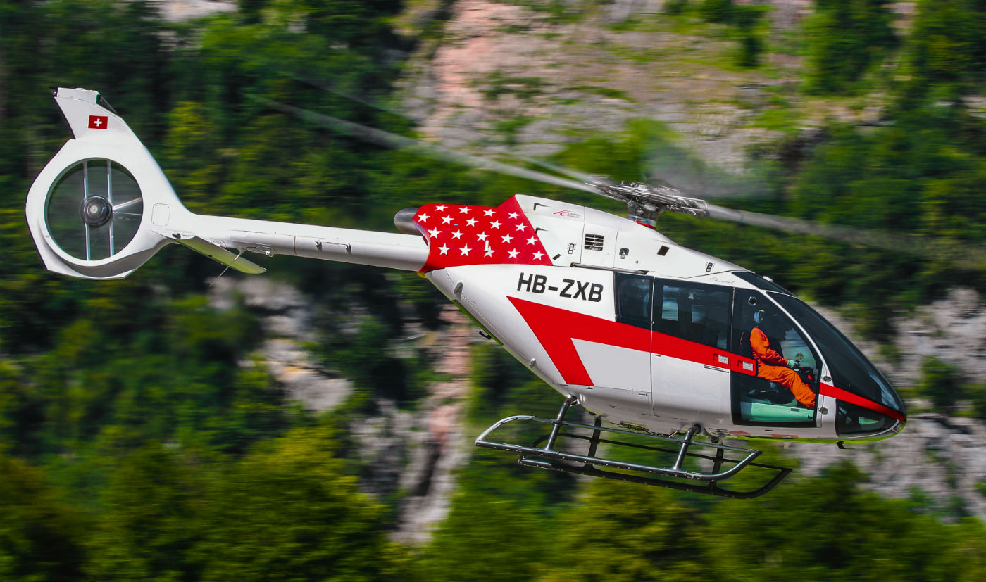 The Swiss-made single-turbine SH09 helicopter will be based in the Eggemoen Aviation and Technology Park, 60 kilometers North-West of Oslo. Eugen Burgler/MSH Photo