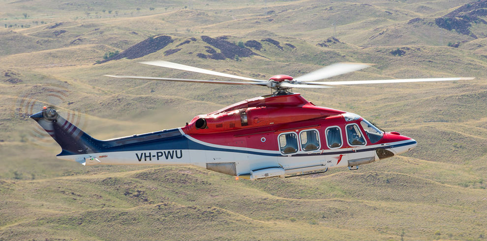 CHC will provide passenger transfer services to Quadrant’s oil-and-gas installations on the North West Shelf using two Leonardo AW139s flying out of CHC’s base in Karratha, Australia. CHC Photo