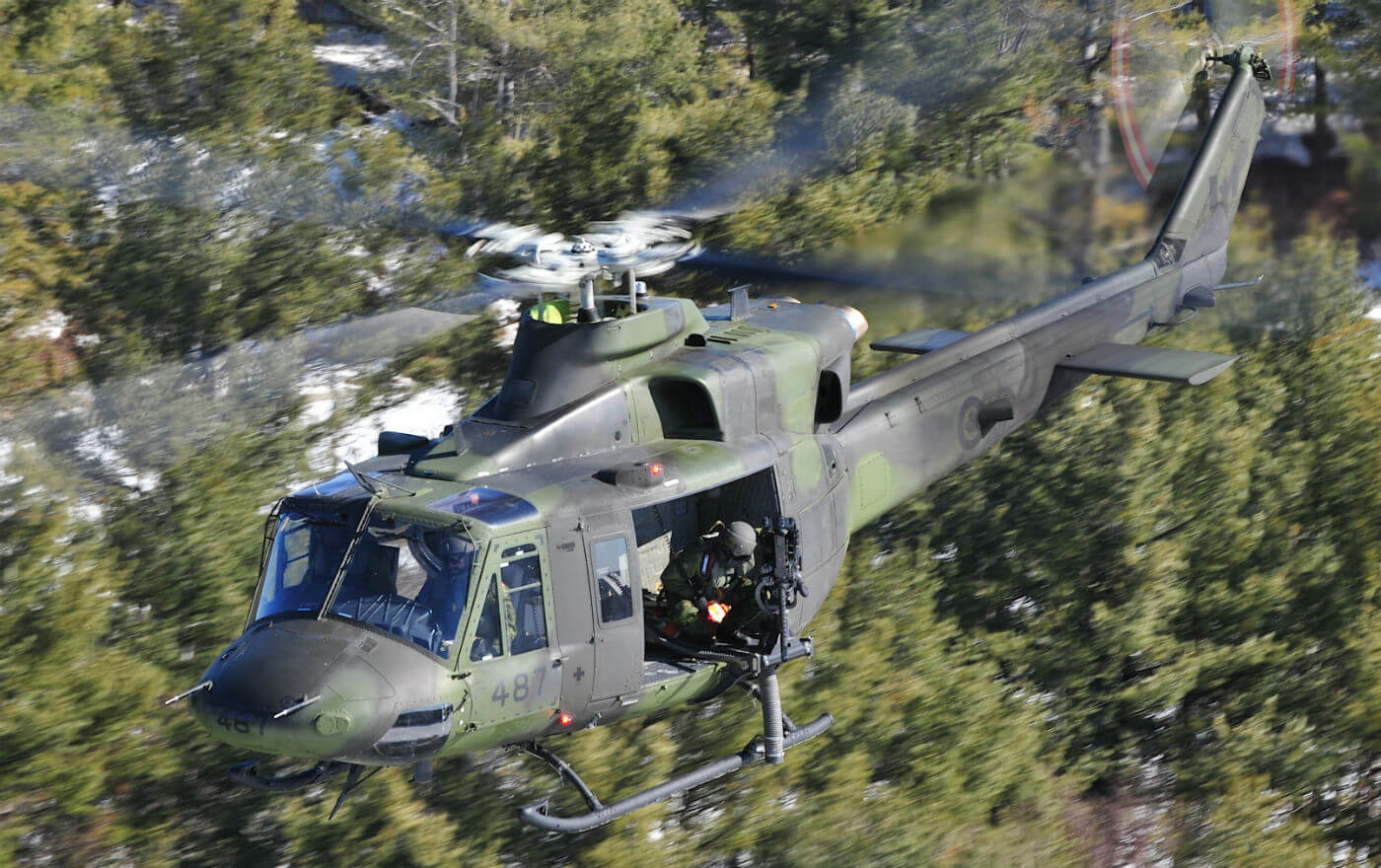 While the RCAF has outlined a limited life-extension project for the CH-146 that would upgrade avionics and some communications systems, it is also considering investing in a new platform. Mike Reyno Photo