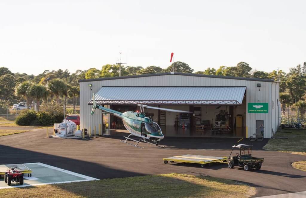 The MCSO Aviation Unit is somewhat isolated at the Witham Field Airport but provides a quick response to the county's population centers and busy waterways.