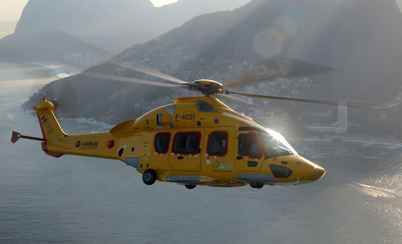 The new Leonardo AW189 and Airbus H175 (pictured here) aircraft will be configured for energy transport missions and will serve CHC customers in the North Sea and Australia. Airbus Photo