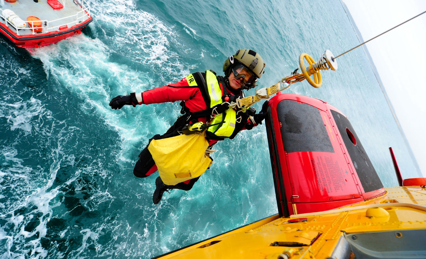 The graduation marks the successful completion of an intense year of training that prepares students to become primary care paramedics armed with expertise in land and sea survival, parachuting, mountaineering, diving and flying operations. Mike Reyno Phot