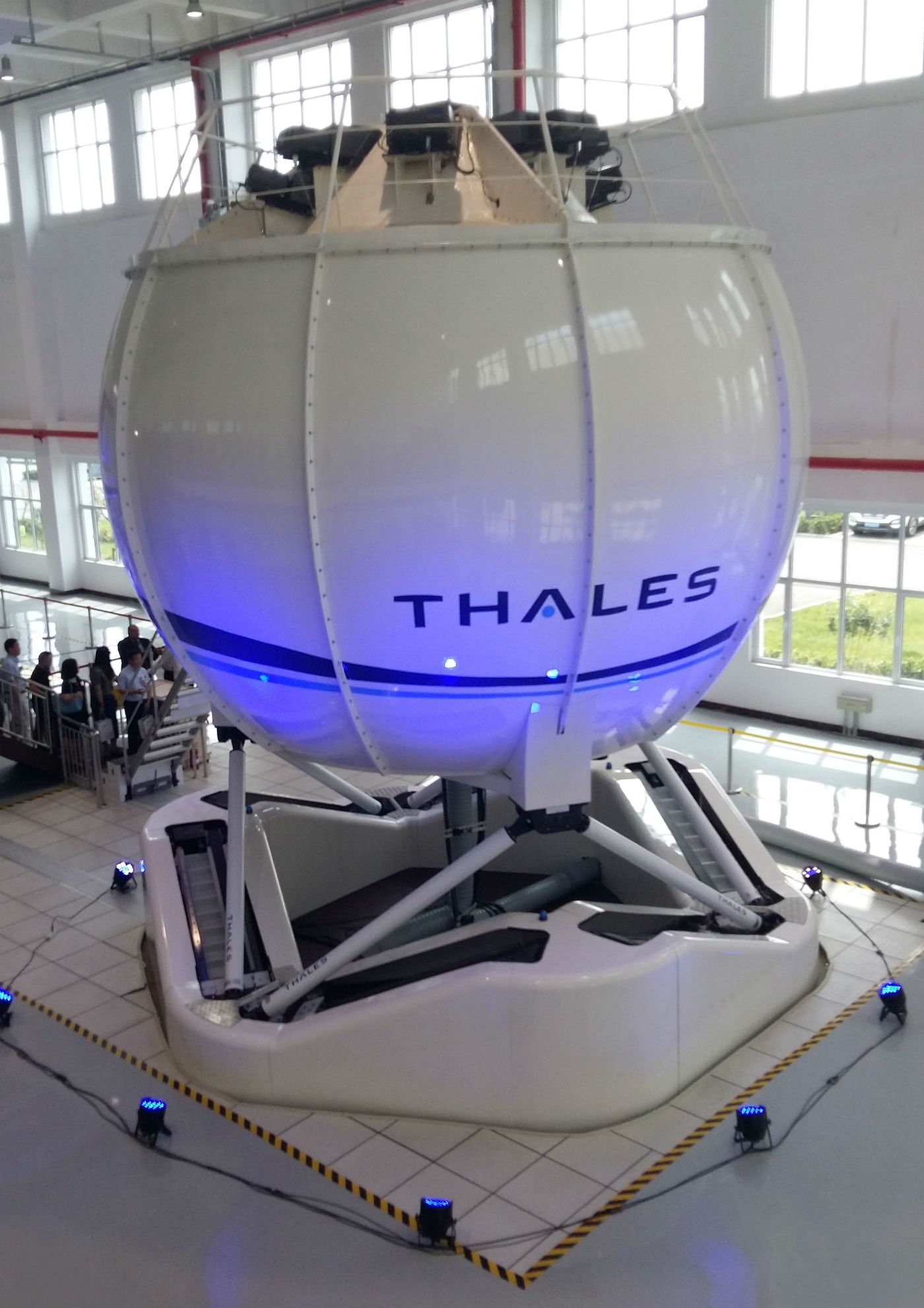 The Thales Reality H helicopter flight simulator is already in service around the world and was chosen for the first time in China because it provides operational efficiencies and high quality mission-oriented training to pilots. Thales Photo