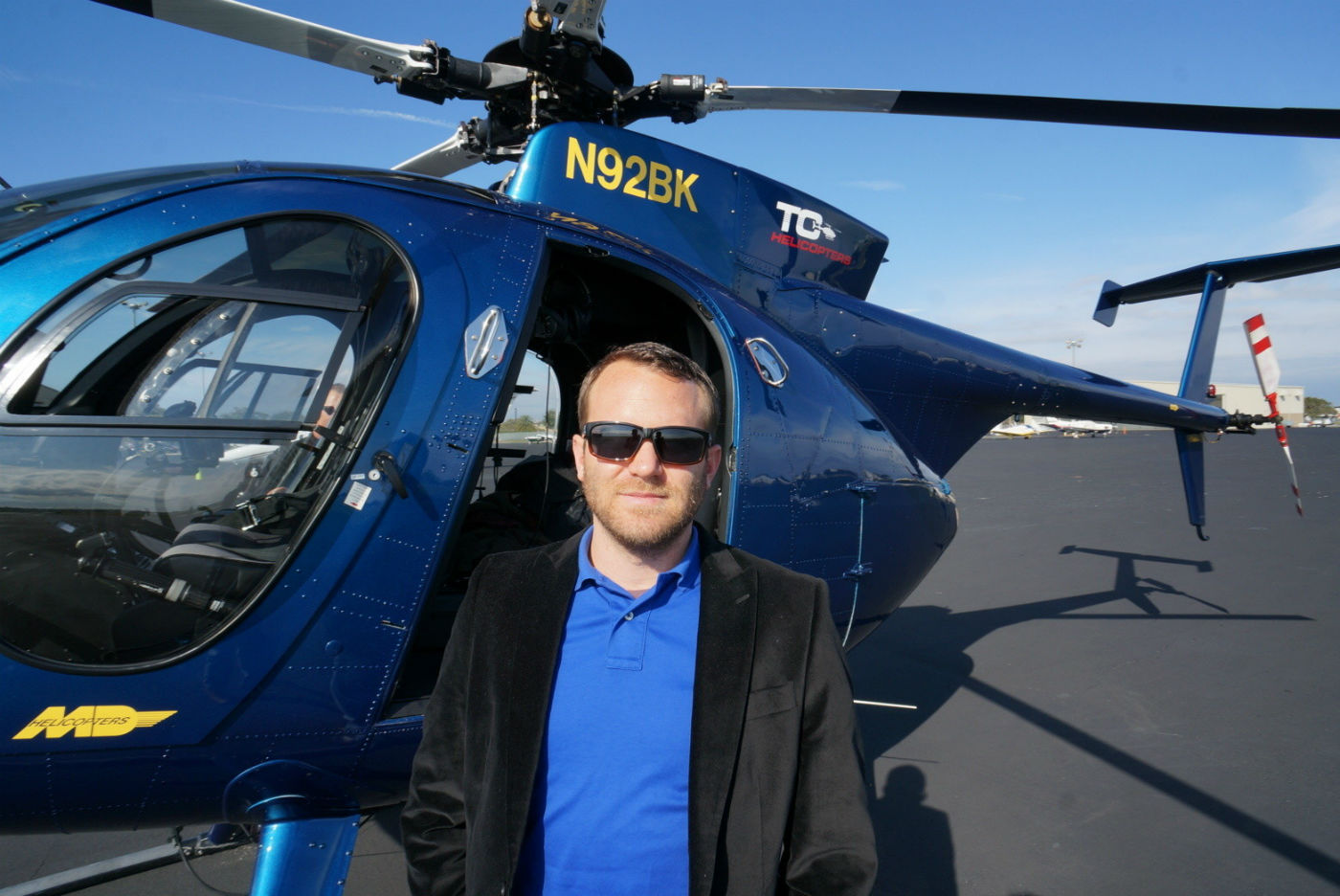 Mike Blackton, president of Chopper, has ambitious plans to expand his company's operations. Chopper Photo