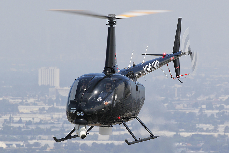 R66 Newscopter in flight
